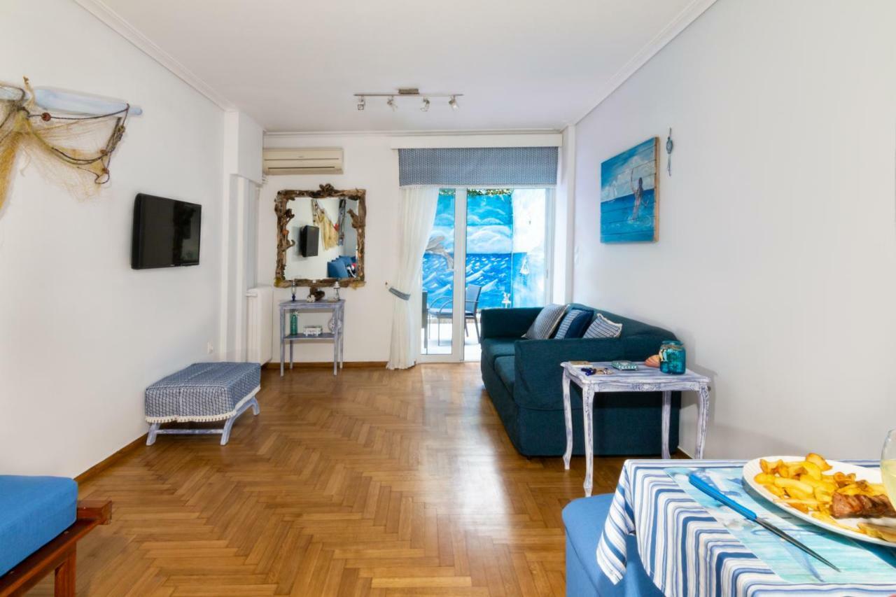 Coastal Apartment Palaio Faliro Athen Exterior foto